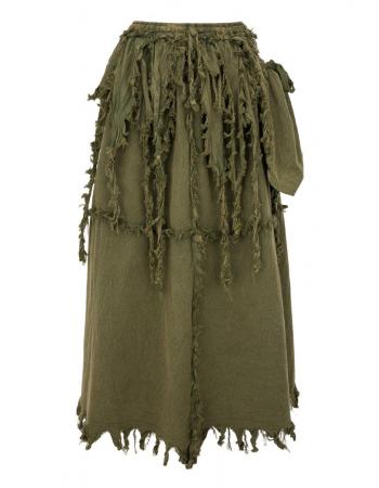 SPÓDNICA BOHO PROSTO Z NEPALU (LKS 404 AG)